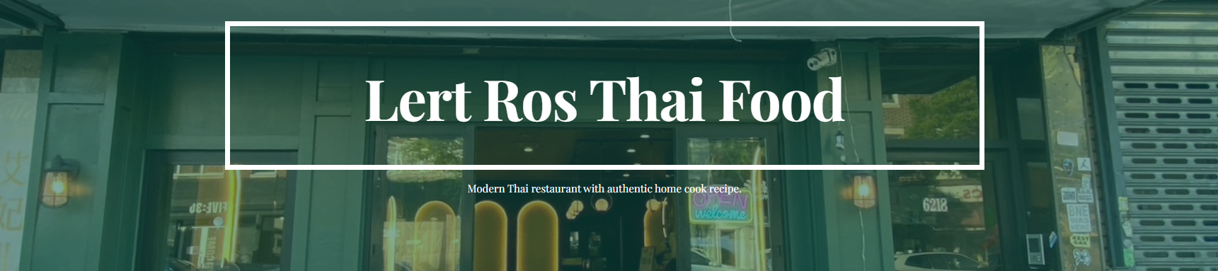 Restaurant banner image